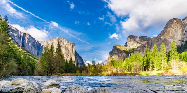 El Capitan and Half Dome in Yosemite National Park are pictured. Yosemite will be implementing a day-use reservation system this summer to slow the spread of the coronavirus. (iStock)