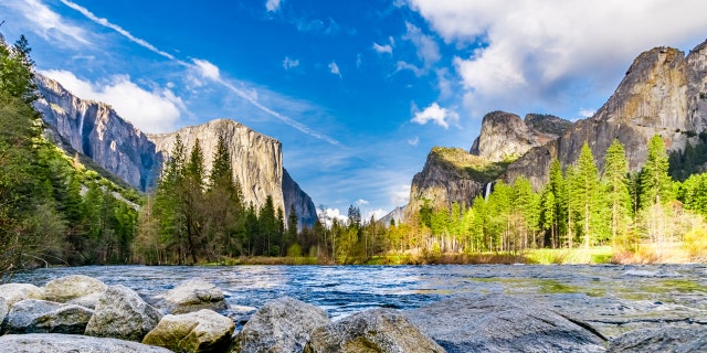 El Capitan and Half Dome in Yosemite National Park are pictured. Yosemite will be implementing a day-use reservation system this summer to slow the spread of the coronavirus. (iStock)