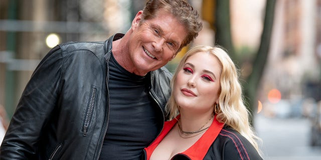 David Hasselhoff with Hayley Hasselhoff.