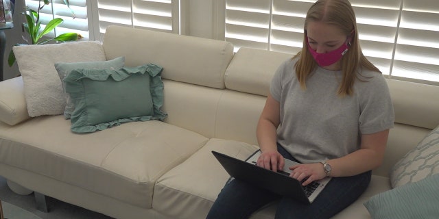 Camille Kerber, 17, tells Fox News that she already has a vaccine appointment set up and is looking forward to enjoying normal teenage life again after worrying about COVID for over a year. She plans to attend college in the fall. (Stephanie Bennett/Fox News).