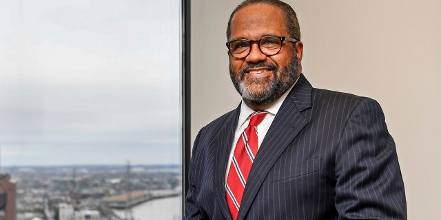 Louisiana state Sen. Troy Carter is seen in his office in New Orleans, Jan. 26, 2021. (Associated Press)