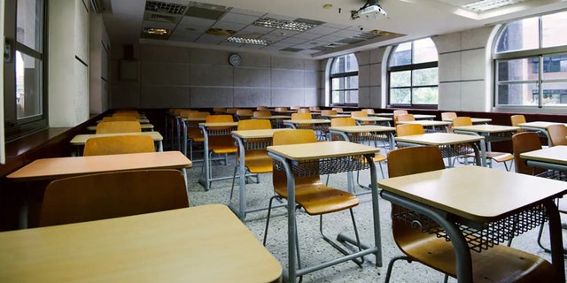 Empty classroom or lecture hall