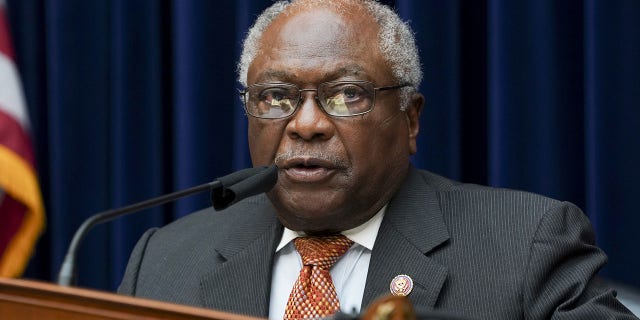 House Majority Whip James Clyburn, chairman of the House Select Subcommittee on the Coronavirus Crisis, speaks during a hearing in Washington on Sept. 23, 2020.