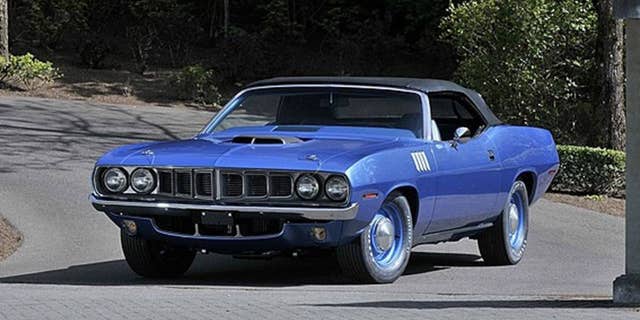 This 1971 Plymouth Hemi 'Cuda Convertible was sold at auction in 2014 for $3.5 million