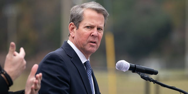 Georgia Gov. Brian Kemp. (Photo by Sean Rayford/Getty Images)