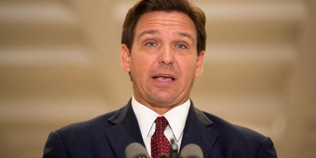 Gov. Ron DeSantis is seen March 2, 2021.