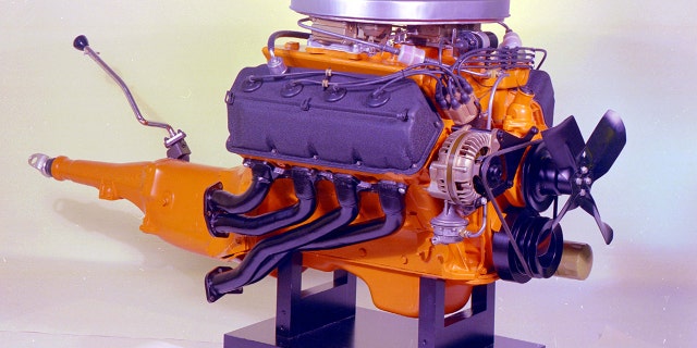 A drag racing version of the 426 Hemi V8 debuted in 1964