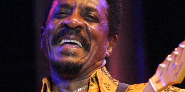 Photo dated July 2003 shows musician Ike Turner performing in Juan-Les-Pins, southern France, on the last day of the 'Jazz a Juan' music festival. Turner, best remembered for his successful musical partnership and stormy marriage to singer Tina Turner, died in 2007. He was 76. He and Tina's divorce was finalized in 1978.