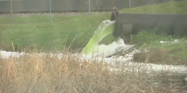 Crews have been pumping millions of gallons of water from the reservoir daily. (Fox News)