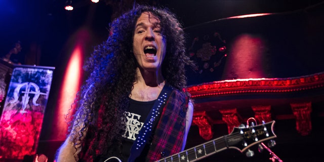 Marty Friedman performs at Great American Music Hall on September 29, 2015 in San Francisco, California. 