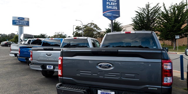 Pickup trucks are in strong demand.