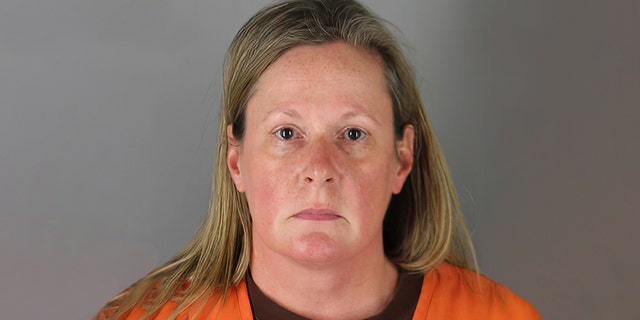 This undated booking photo released by the Hennepin County, Minn., Sheriff shows Kim Potter, a former Brooklyn Center, Minn., police officer. (Hennepin County Sheriff via AP)