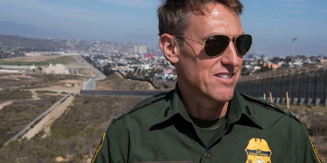 SAN DIEGO, CA - APRIL 25: Rodney Scott, chief of the Border Patrol's San Diego sector, stands for a portrait near the border wall on April 25, 2018 in San Diego, California.  (Photo by Carolyn Van Houten/The Washington Post via Getty Images)