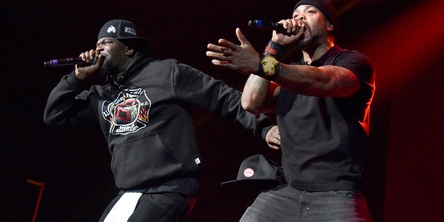 Cappadonna (L) and Method Man of Wu-Tang Clan perform during EMBA Fest 2020 at Oakland Arena on February 21, 2020 in Oakland, Kalifornië.