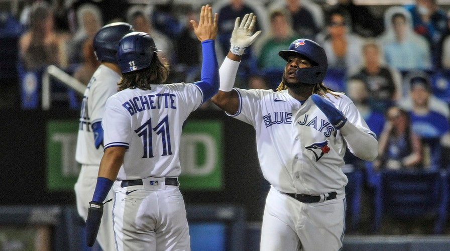 Vladimir Guerrero Jr. out of Blue Jays' starting lineup vs. Angels