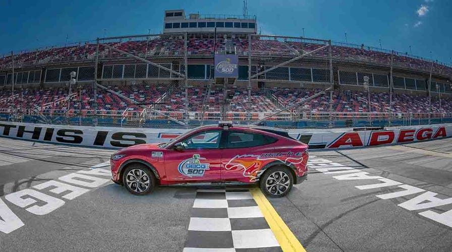 nascar electric race track