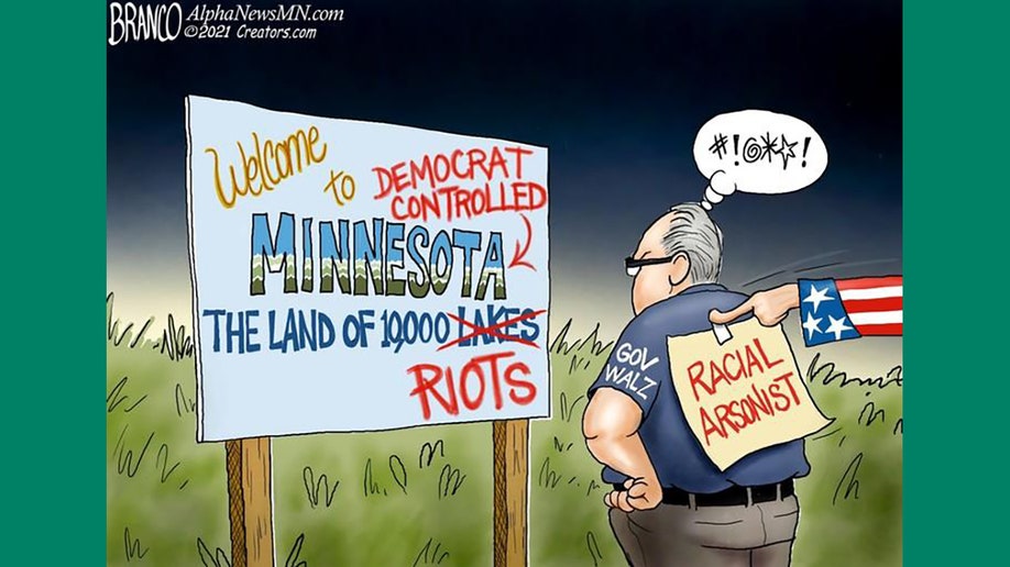 Political cartoon of the day: Kenosha blowback