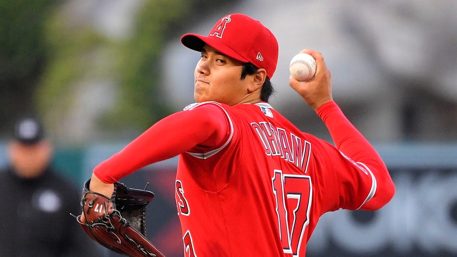 Ohtani throws 4 shutout innings, Trout, Pujols homer for LA