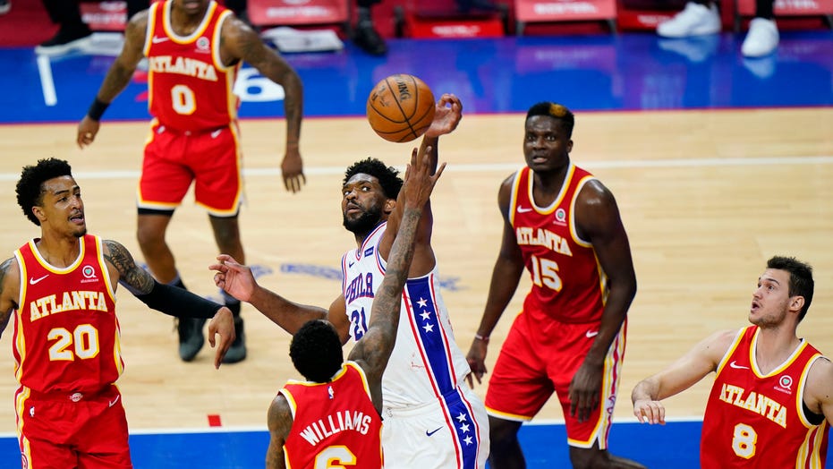 76ers rout Hawks 127-83 to clinch playoff spot