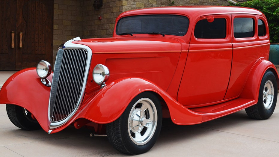 Eddie Van Halen’s 1934 Ford is red hot and up for auction