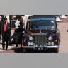 WINDSOR, ENGLAND - APRIL 17: Catherine, Duchess of Cambridge, arrives for the funeral of Prince Philip at Windsor Castle on April 17, 2021 in Windsor, England. Prince Philip was born June 10, 1921, in Greece. He served in the British Royal Navy and fought in WWII. He married then-Princess Elizabeth on Nov.? 20, 1947 and was named Duke of Edinburgh. He served as Prince Consort to Queen Elizabeth II until his death on April 9, months short of his 100th birthday. His funeral is Saturday at Windsor Castle, with only 30 guests invited due to coronavirus pandemic restrictions. (Photo by Hannah McKay/WPA Pool/Getty Images)