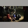 A man is injured as protesters clash with police in front of the Brooklyn Center Police station on Sunday, April 11, 2021, in Brooklyn Center, Minnesota. The family of Daunte Wright, 20, told a crowd that he was shot by police Sunday before getting back into his car and driving away, then crashing the vehicle several blocks away. The family said Wright was later pronounced dead.