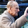 FILE - In this Sunday, Dec. 25, 2016 file photo, Britain's Prince Philip waves to the public as he leaves after attending a Christmas day church service in Sandringham, England. Buckingham Palace says Prince Philip the husband of Queen Elizabeth II had been in a traffic accident and is not injured. The palace said the accident happened Thursday, Jan. 17, 2019 afternoon near the queen’s country residence in Sandringham in eastern England. (AP Photo/Kirsty Wigglesworth, file)