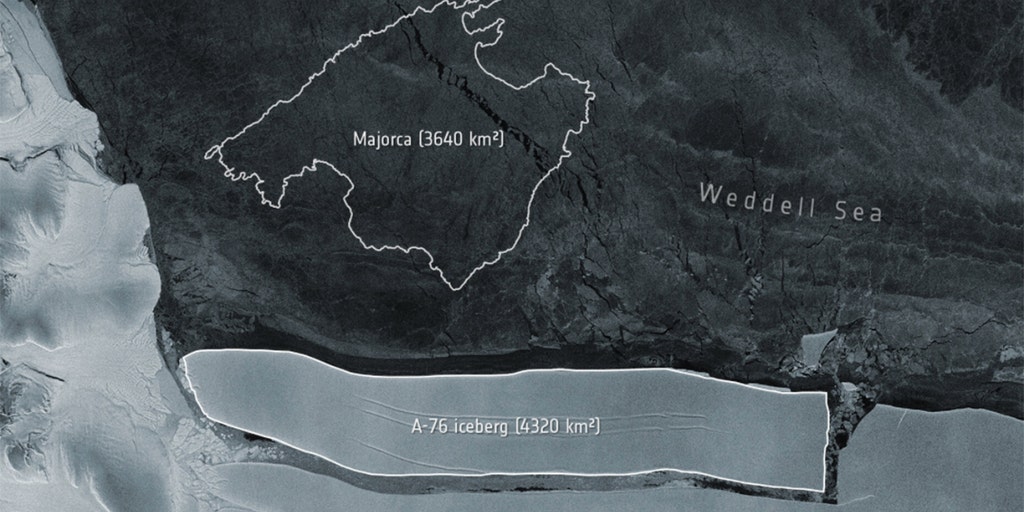 World's largest iceberg breaks off Antarctic shelf - Vimarsana News