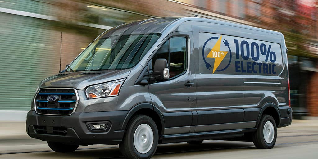 Ford electric store van 2021