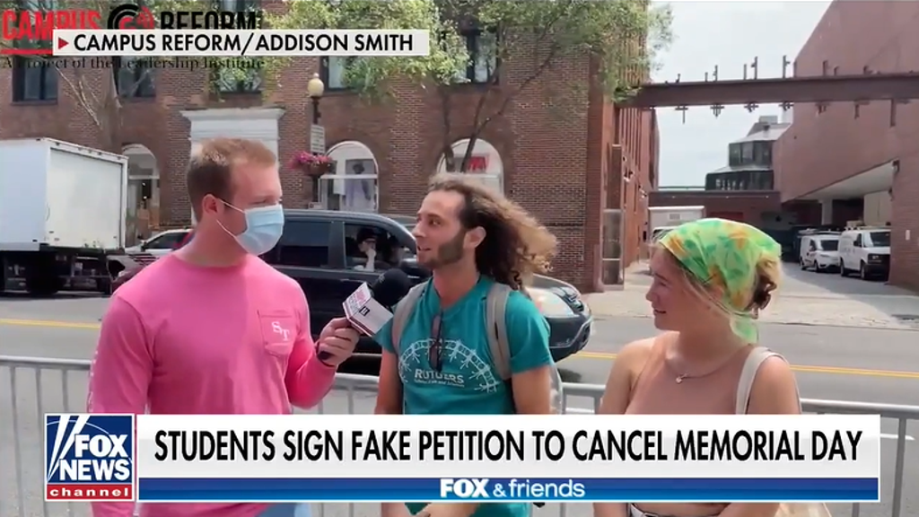 Students sign fake petition to drop Memorial Day, but they don't even know