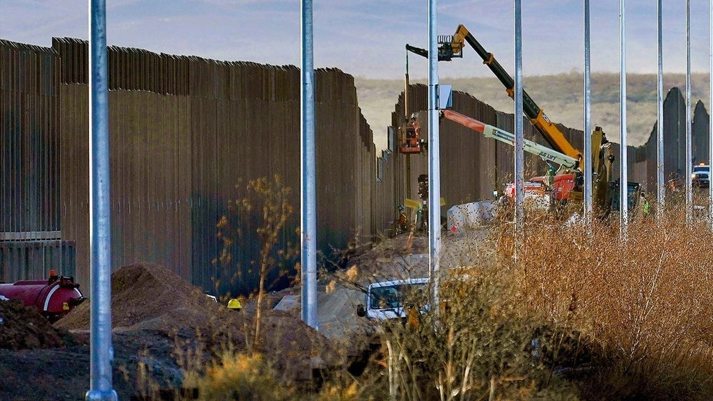 Biden resumes wall construction after promising to halt it