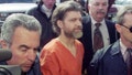 Theodore 'Ted' Kaczynski is guided to his arraignment by federal marshals, Helena, Montana, April 4, 1996. He had been arrested in connection with the 'Unabomber' bombings and the deaths those explosions caused. (Michael Macor/The San Francisco Chronicle via Getty Images)