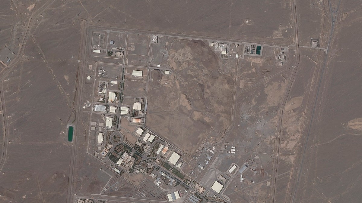 Satellite photo provided from Planet Labs Inc. shows Iran's Natanz nuclear facility. 