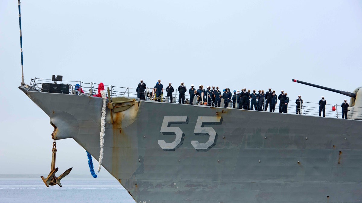 sailors on ship