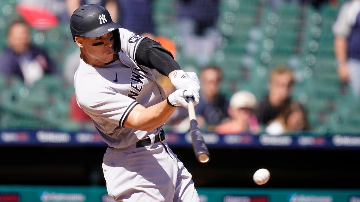 FOX Sports: MLB on X: SEE YA, NUMBER 62! 👨‍⚖️ Aaron Judge now