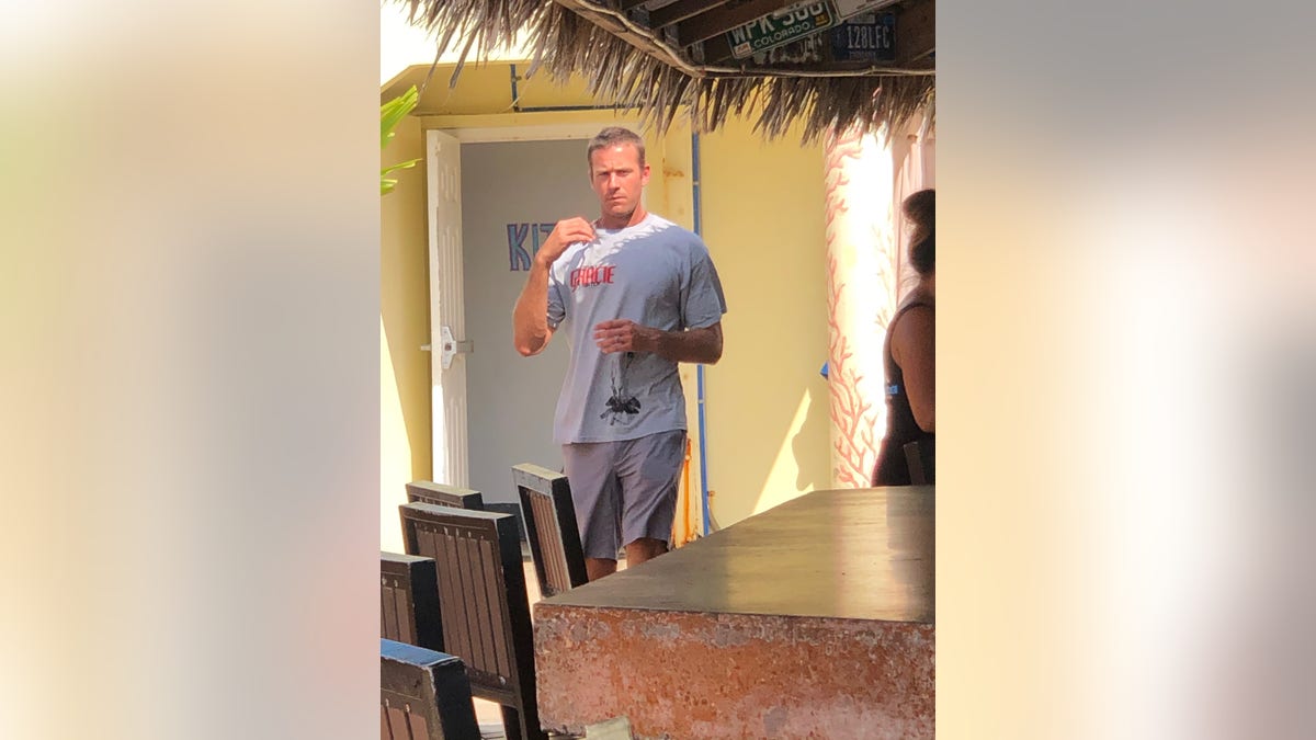 Armie Hammer in the Cayman Islands