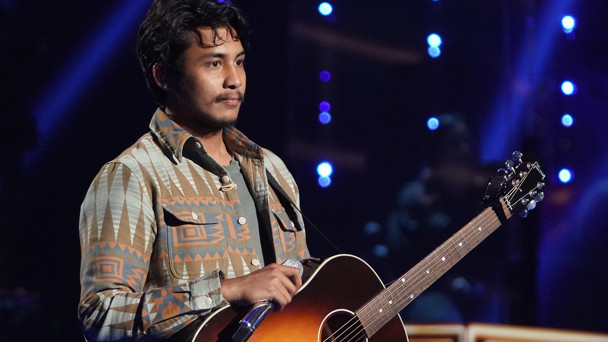 Arthur Gunn opened up on his decision to leave ‘American Idol’ at the ‘last minute’ ahead of the season 19 finale. (Eric McCandless/ABC via Getty Images)