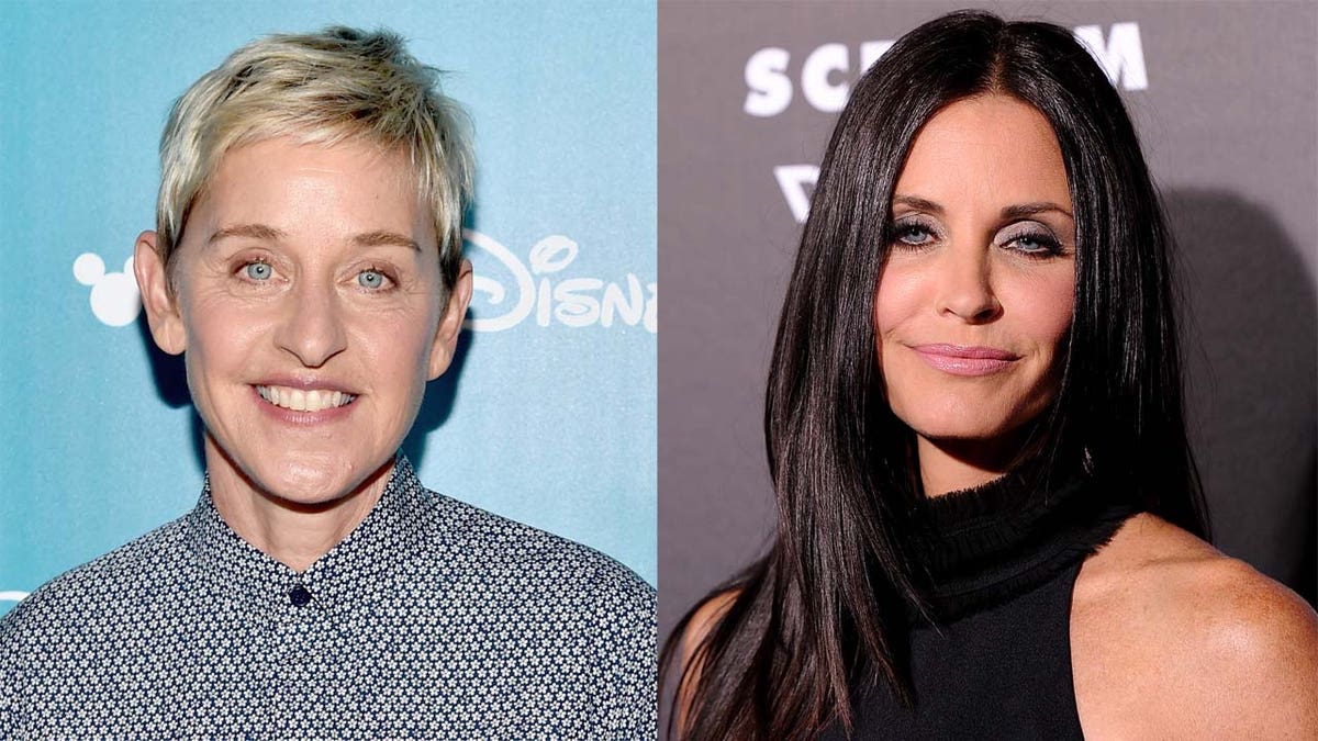 Ellen DeGeneres has been staying at Courteney Cox's home in California.