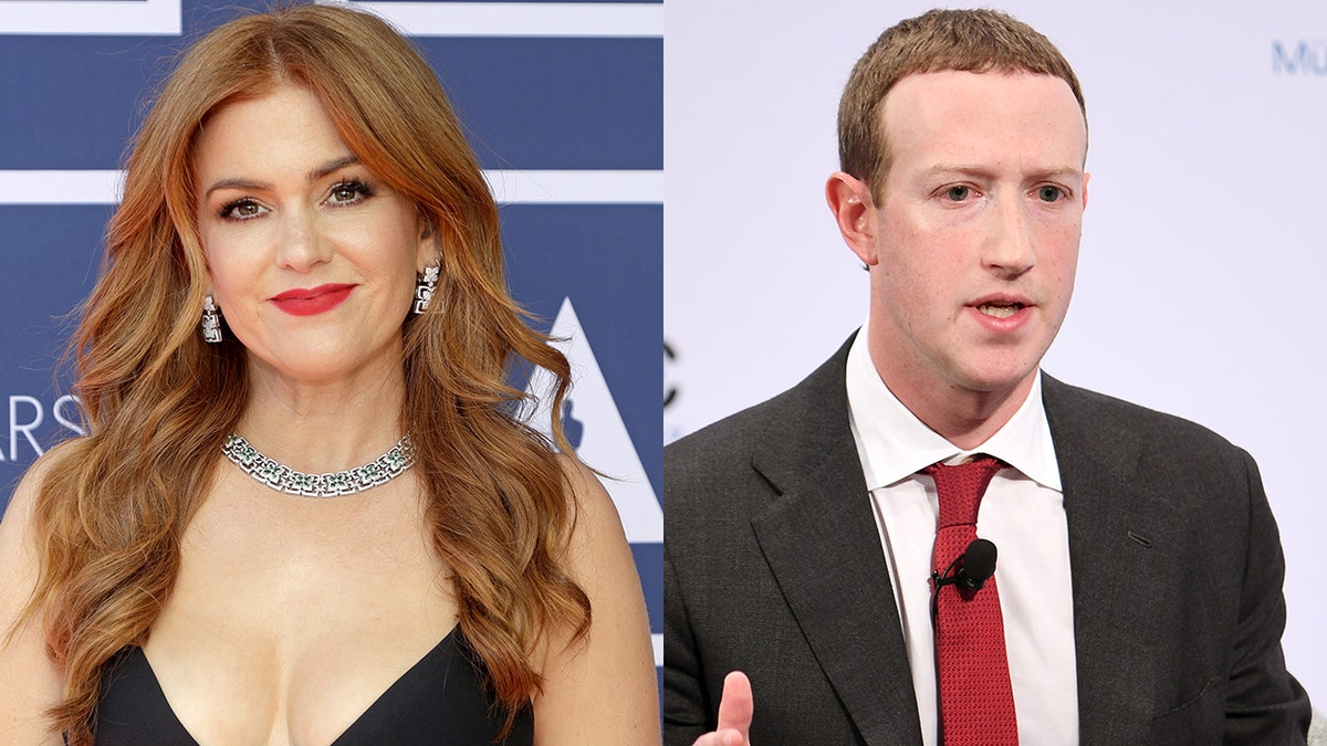  Isla Fisher slammed Facebook CEO Mark Zuckerberg for hosting conspiracy theories on the platform.