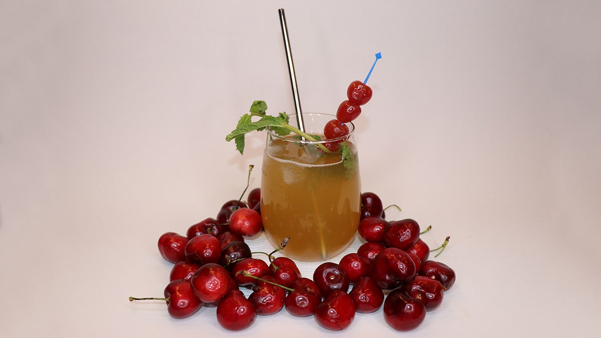 The Mantuano Summertime is made with rum, pineapple juice, honey and ginger ale. (Cortney Moore/Fox News)
