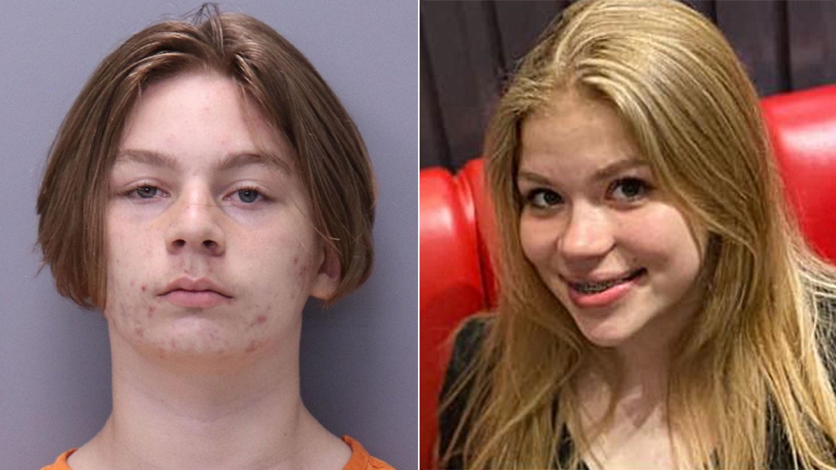 Aiden Fucci, 14, and 13-year-old Tristyn Bailey. Fucci is charged with the Bailey’s murder. A judge ordered him held without bail Friday.