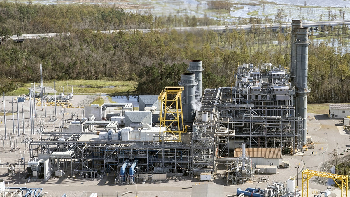 The Duke Energy Corp. Sutton Plant is seen in this aerial photograph taken after Hurricane Florence hit in Wilmington, North Carolina, U.S., on Monday, Sept. 17, 2018.