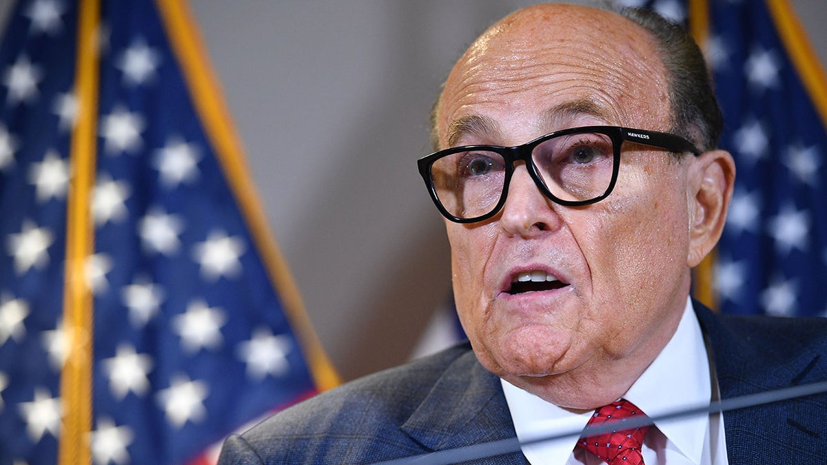 Trump's personal lawyer Rudy Giuliani 
