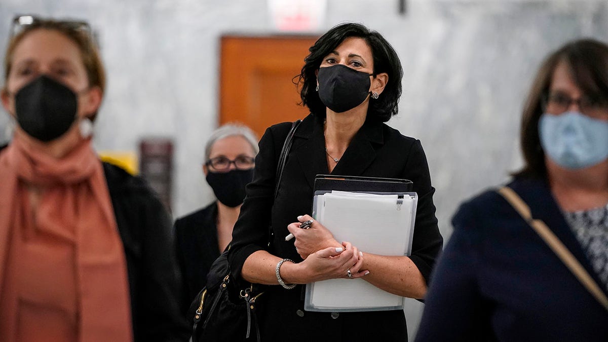 UNITED STATES - May 18: CDC Director Rochelle Walensky arrives to testify before the Senate Appropriations Subcommittee on Labor, Health and Human Services, Education and Related Agencies for its hearing on Review of the FY2022 Budget Blueprint for the Centers for Disease Control and Prevention in Washington on Wednesday, May 19, 2021. (Photo by Caroline Brehman/CQ-Roll Call, Inc via Getty Images)