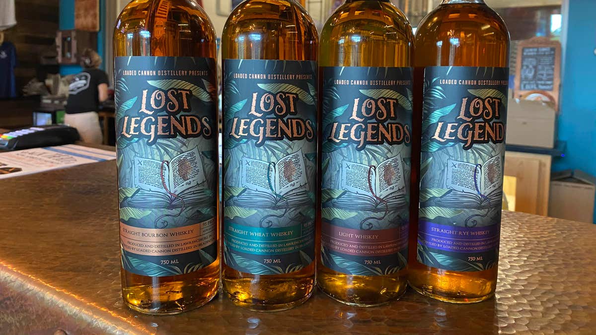 Lost Legend Series (Photo courtesy of Loaded Cannon Distillery)