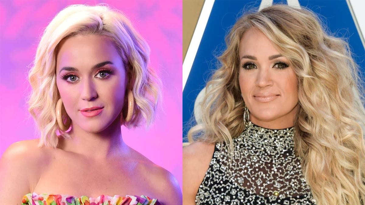 Katy Perry and Carrie Underwood