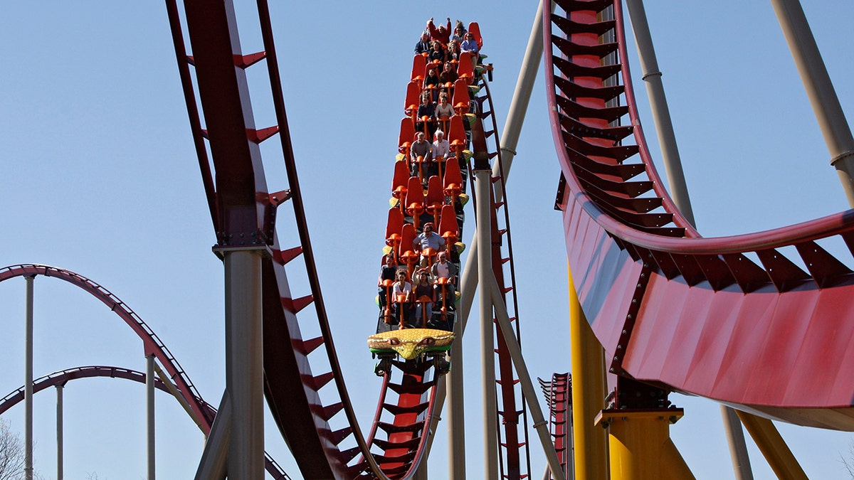 Kings Island Amusement Park in Mason, Ohio. (AP Photo/Al Behrman, File)