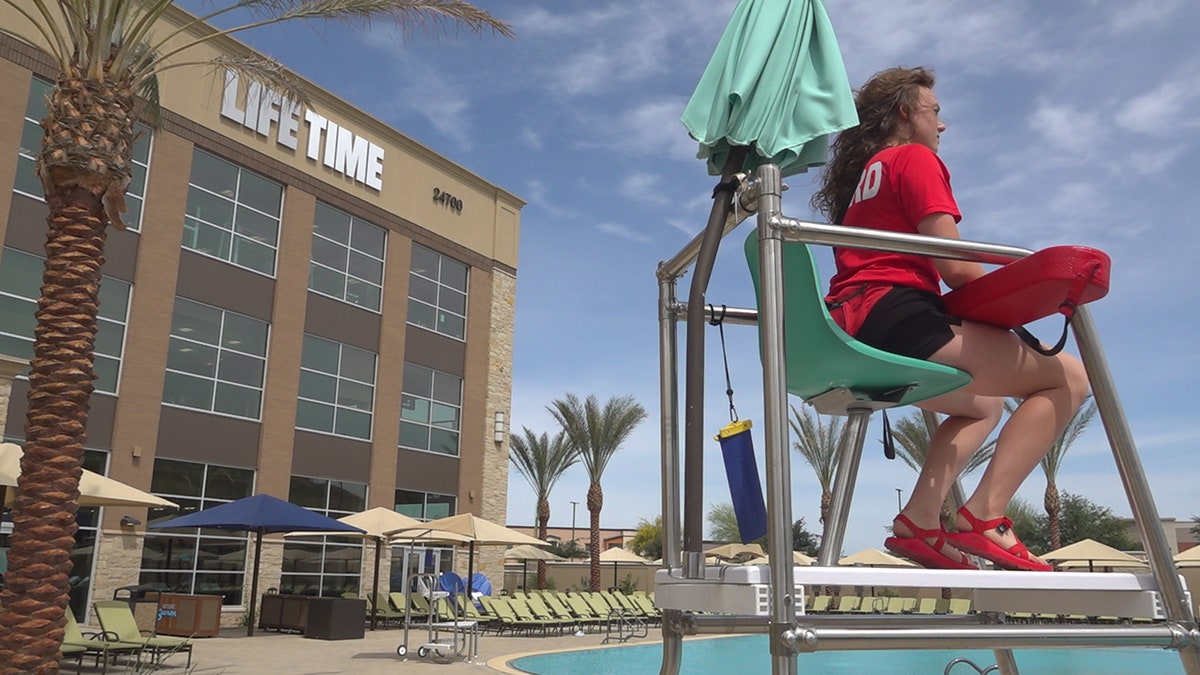 Life Time is one of the largest employers of aquatic professionals with approximately 3,000-4,000 lifeguards nationwide at 110 of their health clubs. They're based throughout the U.S. with a few locations in Canada (Stephanie Bennett/Fox News).