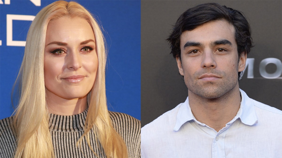 Lindsey Vonn and Diego Osorio
