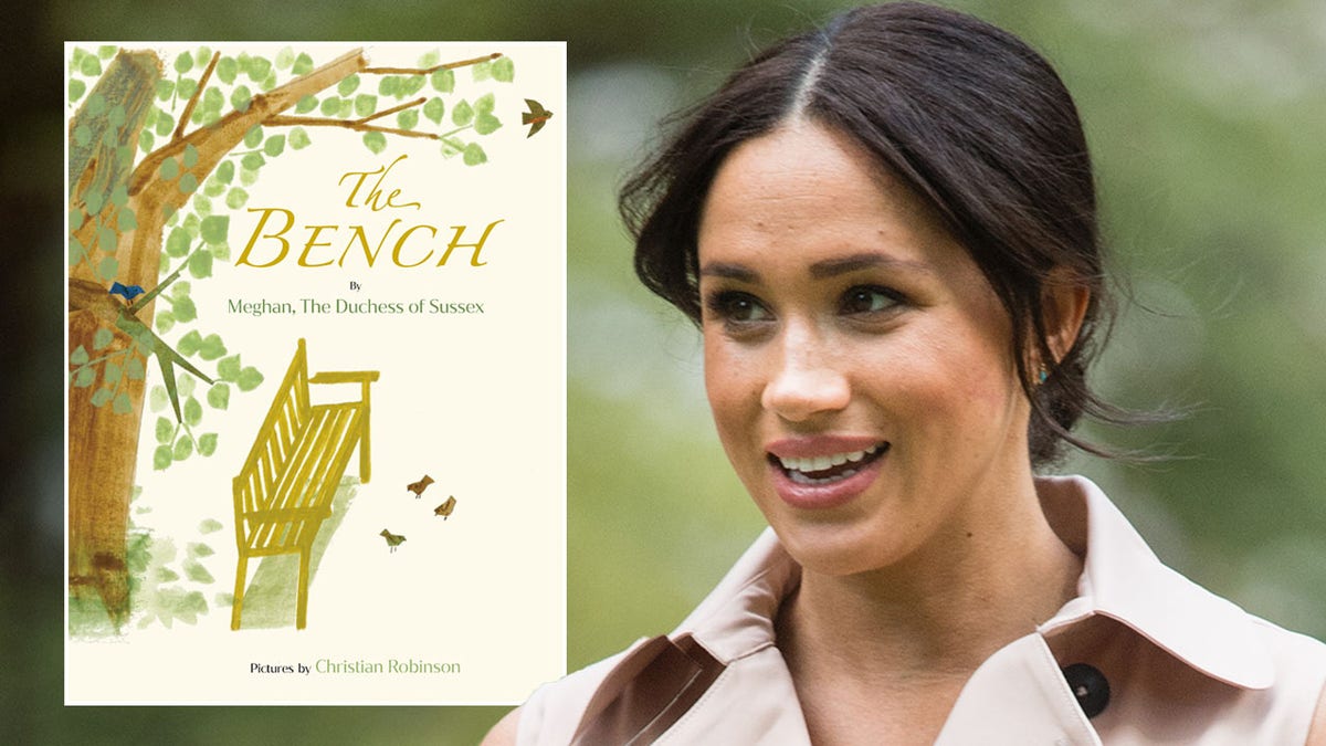 Meghan Markle and her book, "The Bench"